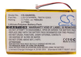 New 750mAh Battery for Sony NW-A805,NW-A805B,NW-A805P,NW-A805W,NW-A806B,NW-A806P,NW-A806V,NW-A806W,NW-A808B,NW-A815,NW-A816,NW-S639,NW-S639F,NWZ-A801,NWZ-A810,NWZ-A818,NWZ-A818BLK,NWZ-A828KBLK