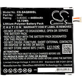 New 4400mAh Battery for Sprint AQT80,Slate 80; P/N:NKS
