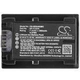 New 900mAh Battery for Sony FDR-AX33,FDR-AX40,FDR-AX45,FDR-AX53,FDR-AX60,FDR-AX700,FDR-AXP33,HDR-CX450,HDR-CX625,HDR-CX680,HDR-PJ620,HDR-PJ675,NEX-VG30; P/N:NP-FV50A