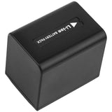 New 1600mAh Battery for Sony FDR-AX33,FDR-AX40,FDR-AX45,FDR-AX53,FDR-AX60,FDR-AX700,FDR-AXP33,HDR-CX450,HDR-CX625,HDR-CX680,HDR-PJ620,HDR-PJ675,NEX-VG30; P/N:NP-FV50A