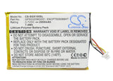 New 2000mAh Battery for SkyGolf SkyCaddieBreezeSGXSGXW,SkyCaddieSGX,SkyCaddieSGXGPSRangefinder,SkyCaddieSGXw,SkyCaddieSGX-W,SkyCaddieSGX-WRangefinder; P/N:ENCPT505068HT,GPS0320MG051