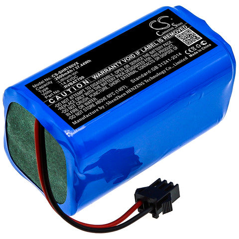 Shark ION Robot 700,ION Robot 700 RV700,ION Robot 720,ION Robot 750,ION Robot 755,RV720,RV750,RV755; P/N:RVBAT700 Battery