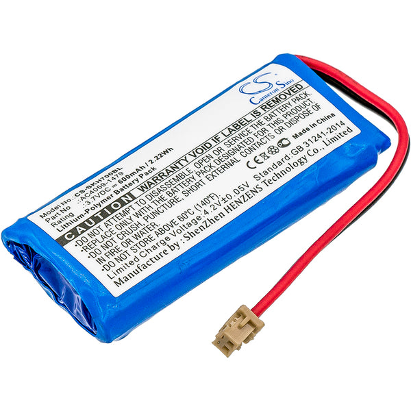 Socket Mobile CHS 7Qi,CHS 7X,CHS 7Xi,CHS 7XiRx,CHS 7XRx; P/N:AC4059-1479 Battery