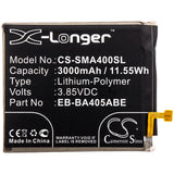 New 3000mAh Battery for Samsung Galaxy A40,Galaxy A40 2019,SM-A405F,SM-A405FM,SM-A405FM/DS,SM-A405FN,SM-A405FN/DS; P/N:EB-BA405ABE,GH82-19582A
