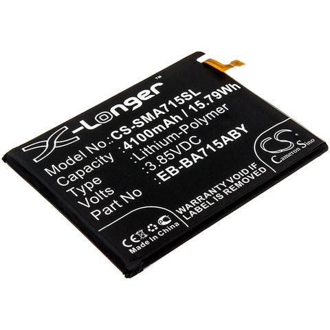 Samsung Galaxy A71,SM-A715F,SM-A7160,SM-A716B,SM-A716G,SM-A716U; P/N:EB-BA715ABY,GH82-22153A Battery