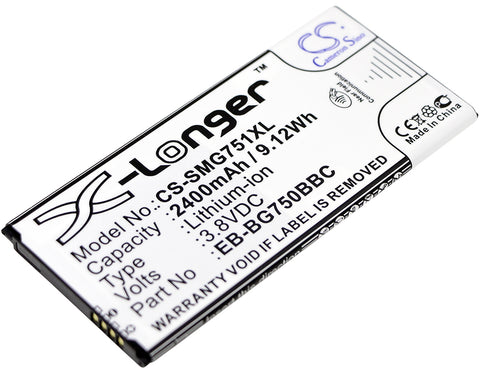 Samsung Galaxy Mega 2,Galaxy Mega 2 Duos,Galaxy Mega 2 LTE,SM-G750,SM-G7508,SM-G7508Q,SM-G7509,SM-G7509W,SM-G750A,SM-G750F,Vasta; P/N:EB-BG750BBC,EB-BG750BBE Battery