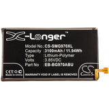 New 3100mAh Battery for Samsung Galaxy S10E,SM-G9708/DS,SM-G970F/DS,SM-G970N; P/N:EB-BG970ABU