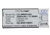 Samsung Galaxy Note Edge, SM-N915, SM-N915A, SM-N915F, SM-N915S, SM-N915D, SM-N915J, SM-N9150, SM-N915K, SM-N915L