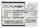 JOA Telecom L210, L-210, Samsung SGH-A237, SGH-A157, SGH-1167, SGH-C400, SGH-C408, SGH-E250C, SGH-E258, SGH-E420