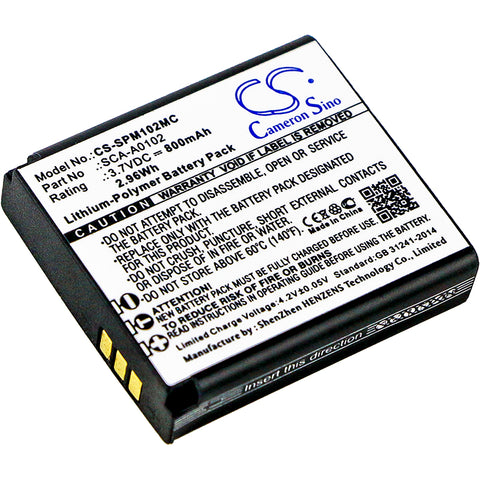 Sena Prism Bluetooth Action Camera,S7A-SP15,SCA10,Sena Prism; P/N:SCA-A0102 Battery