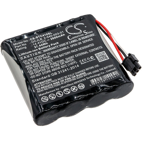 Soundcast OCJ410,OCJ410-4N,OCJ411a-4N,Outcast OCJ411a; P/N:2-540-003-01,OCJLB Battery