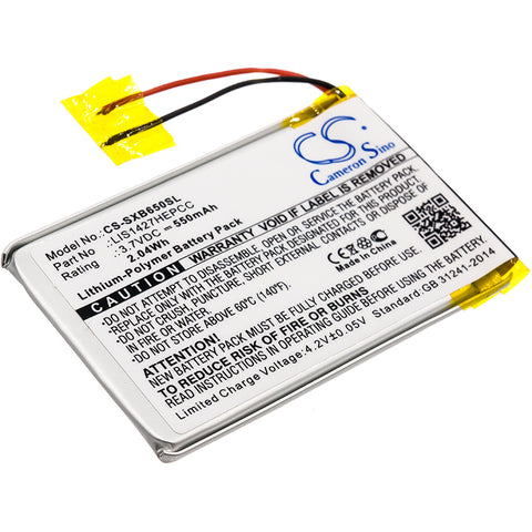 Sony MDR-XB650BT,MDR-XB950B1,MDR-XB950BT; P/N:1-756-920-31,1-756-920-32,LIS1427HEPCC Battery