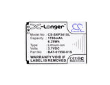 Battery for Socketmobile Sonim XP Strike,  XP Strike,  XP 3410
