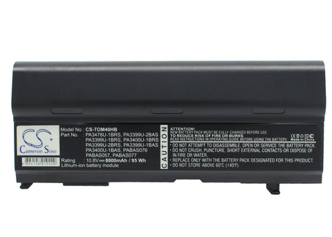 Toshiba Satellite A80-116, Satellite M40-307, Tecra A3-181, Satellite M100-ST5111, Satellite M50-159, Tecra A7