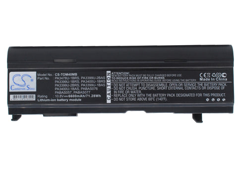Toshiba Satellite A80-116, Satellite M40-307, Tecra A3-188, Satellite M50-161, Satellite A100-522