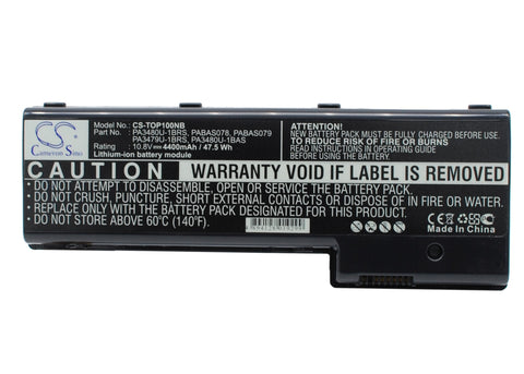 Toshiba Satellite P100-118, Satellite P100-359, Satellite P105-S6134, Satellite Pro P100-465, Satellite P100-113
