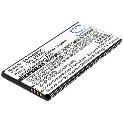 Neffos  C5L,C5L Dual SIM,TP601A,TP601B,TP601C,TP601E; P/N: NBL-45A2000 Battery