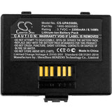 New 2200mAh Battery for Unitech PA550; P/N:1400-900008G