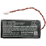 New 1200mAh Battery for Verathon 0400-0100,0800-0404,CZ192LIP,GlideScope Monitor,Glidescope Portable GVL Laryng,KMBNK513475; P/N:0400-0100,CZ192LIP,KMBNK513475,LIP010-3RD