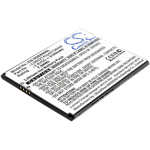 ZTE N9137,Tempo Go,Tempo X; P/N:Li3822T43p4h736040 Battery