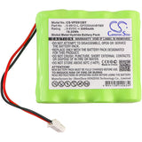 New 2000mAh Battery for Visonic 0-100459,0-100498,0-100535,0-100605,0-5466-8,PowerMax 0-9912-L Control Pane,PowerMax+ alarm control panels; P/N:0-9912-L,GP130AAM8YMX,GP180AAM8YMX,GP220AAH8YMX