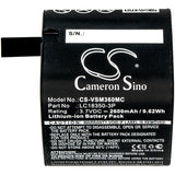 New 2600mAh Battery for VSN Mobil V.360 HD,V.360°; P/N:LC18350-3P