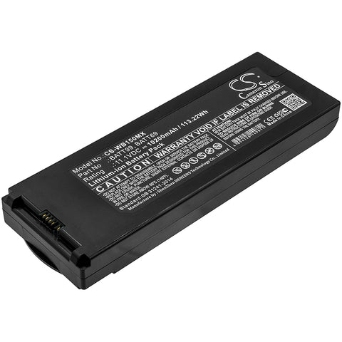 Welch-Allyn Connex 6000 Vital Signs Monito,Connex Spot,Connex Spot Vital Signs 7100,Connex Spot Vital Signs 7300,Connex Spot Vital Signs 7400,Connex Spot Vital Signs 7500,Connex Vital Signs Monitor,Connex VSM 6000,Connex VSM 6300,Connex VSM 6400,Connex VSM 6500,Connex VSM 6700,Connex VSM 6800,CP150 ECG,CP150 EKG,CP150 Electrocardiograph; P/N:BATT69,BATT99 Battery