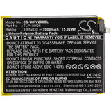 New 3900mAh Battery for Wiko View2 Go; P/N:TLP18H06