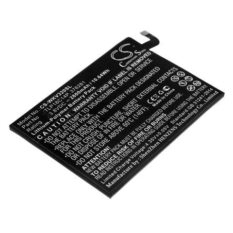 Wiko  View Max; P/N: 376281,TLP18C14P Battery