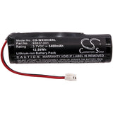 New 3400mAh Battery for Wahl Beretto Black Stealth,Beretto Chrome,Cordless Magic Clip,Designer,Senior Cordless,Sterling 4,Super Taper Cordless; P/N:93837-001