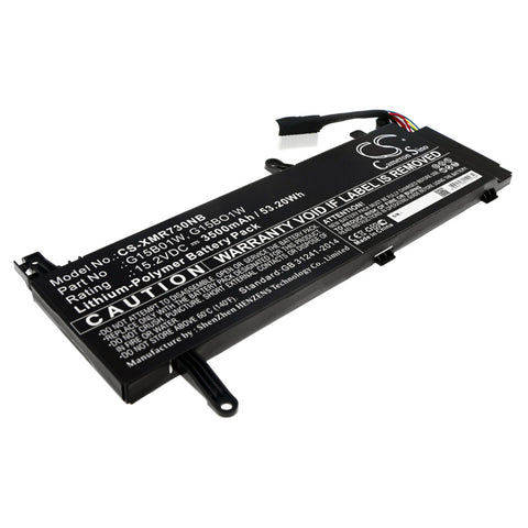 Xiaomi 171502-AD,171502-AI,171502-AK,171502-AM,171502-AN,171502-AO,Gaming Laptop 7300HQ 1050Ti,Gaming Laptop 7300HQ 1060,gaming laptop 8th gen i7Intel,gaming laptop i7 gtx 1060,GTX1060 Intel I7,Mi Gaming Laptop 2019; P/N:G15B01W,G15BO1W Battery