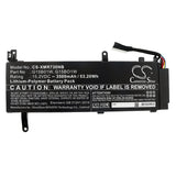 New 3500mAh Battery for Xiaomi  171502-AD,171502-AI,171502-AK,171502-AM,171502-AN,171502-AO,Gaming Laptop 7300HQ 1050Ti,Gaming Laptop 7300HQ 1060,gaming laptop 8th gen i7Intel; P/N: G15B01W,G15BO1W