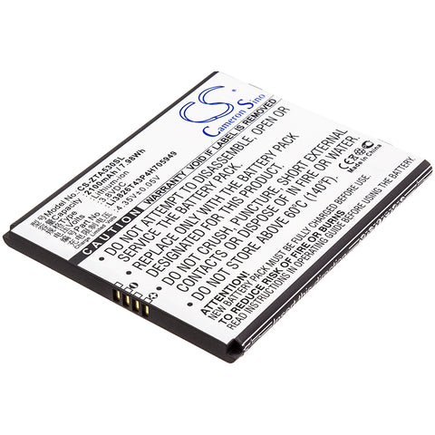 ZTE BA530,BA606,Blade A530,Blade A606; P/N:Li3826T43P4H705949 Battery