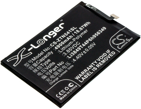 2700mAh / 10.40Wh Replacement battery for ZTE Blade V8,BV0800