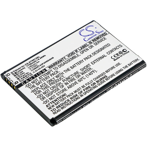 ZTE N9136,Overture 3,Prestige 2,Prestige 2 TD-LTE,Z835; P/N:Li3820T43P4H694848 Battery