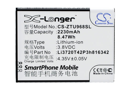 ZTE Q701C, N968, Q508, Q508U, Q508U Dual SIM