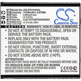 New 1100mAh Battery for ZTE V797; P/N:Li3712T42P3H525051