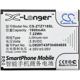 New 1900mAh Battery for ZTE Jasper Lte,Z718,Z718TL; P/N:Li3820T43P3h604655